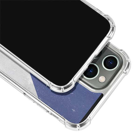 Puerto Rico Flag Distressed iPhone 13 Pro Clear Case